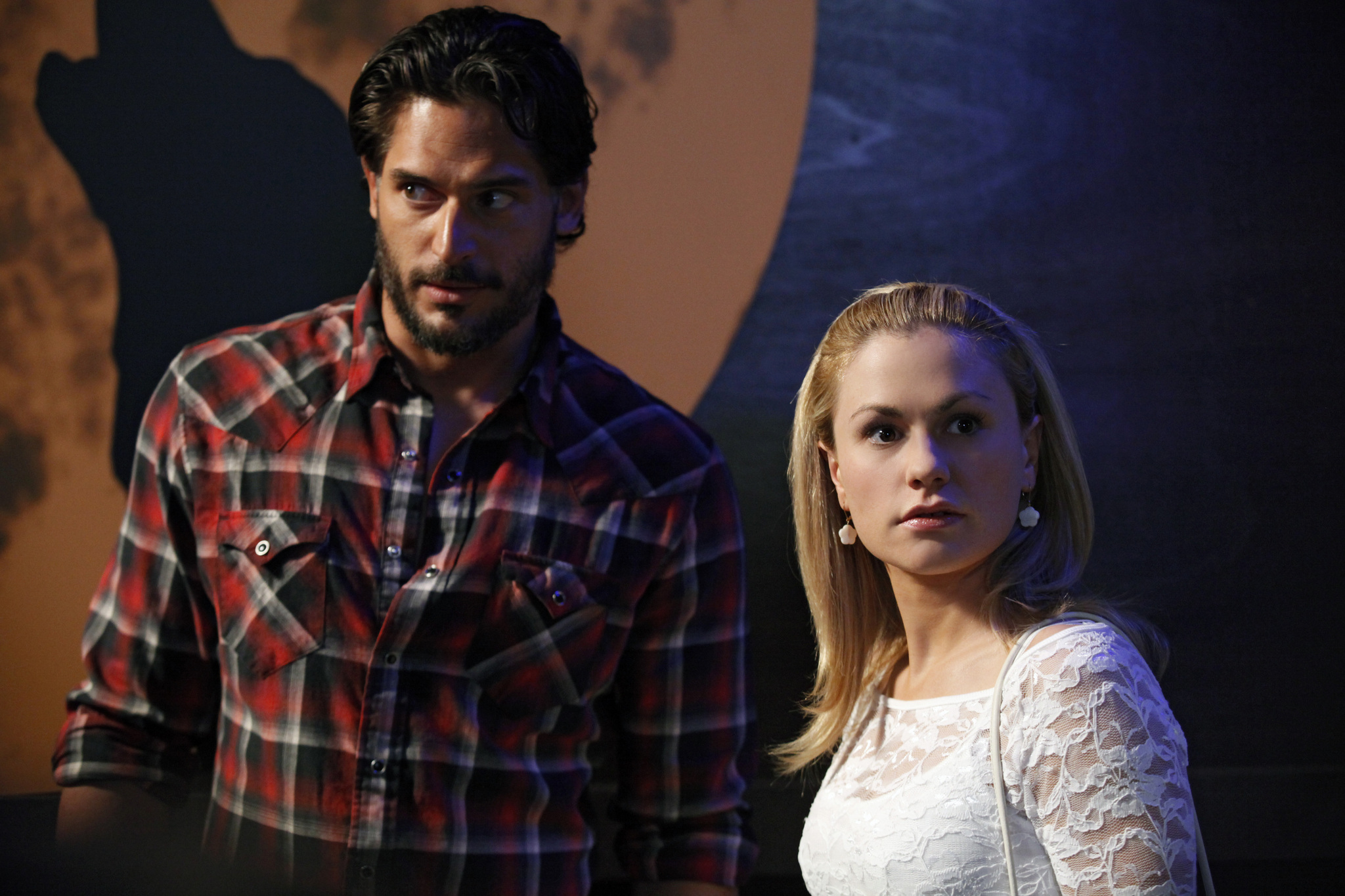 Still of Anna Paquin and Joe Manganiello in Tikras kraujas (2008)