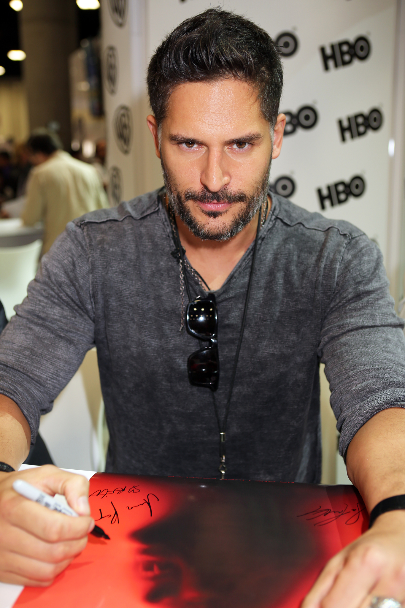 Joe Manganiello at event of Tikras kraujas (2008)