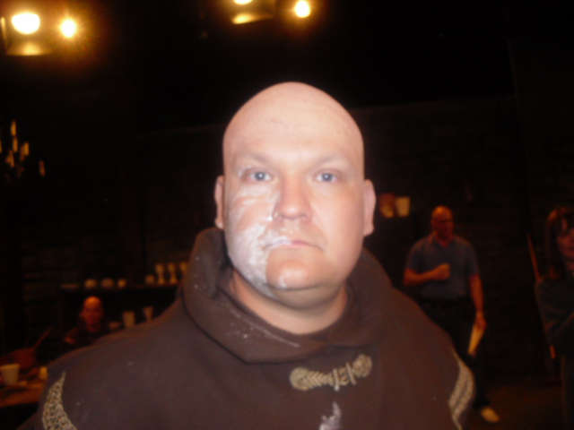 Suite Life Andy Richter Full application of Bald Cap, Application by Annie Maniscalco