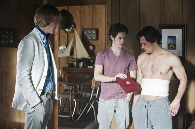 Still of Gabriel Mann, Nick Wechsler and Connor Paolo in Kerstas (2011)