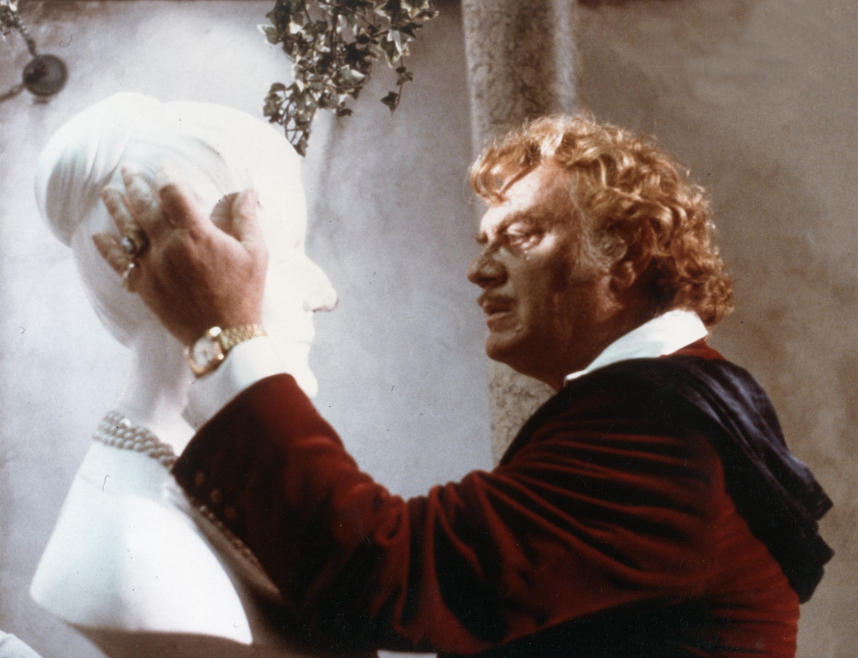 Still of Federico Fellini and Ettore Manni in La città delle donne (1980)