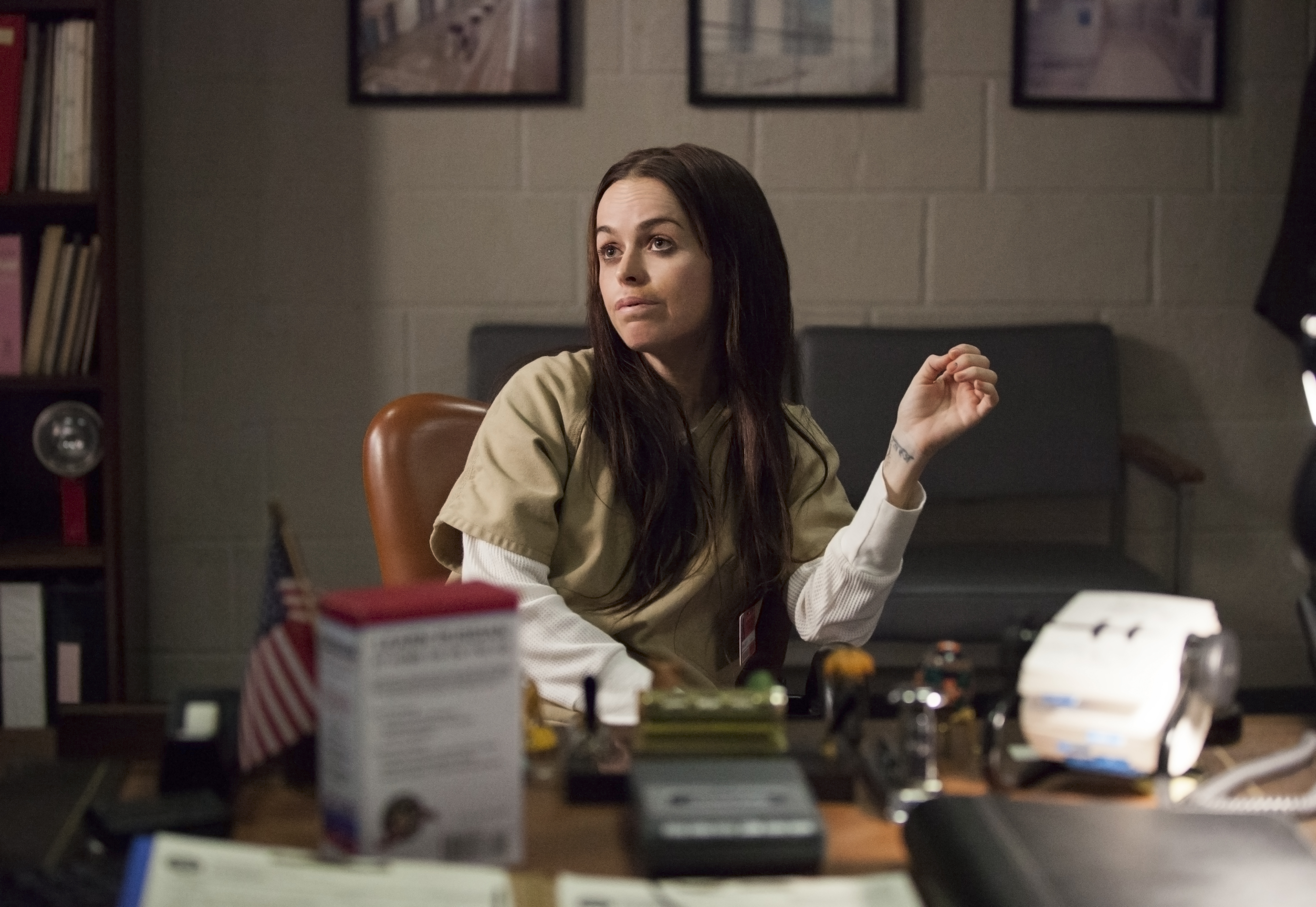 Still of Taryn Manning in Orange Is the New Black: Looks Blue, Tastes Red (2014)