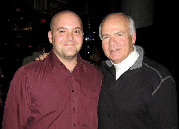 Canadian Journalism Icon Peter Mansbridge and myself. Vancouver, BC 2010 Winter Olympics