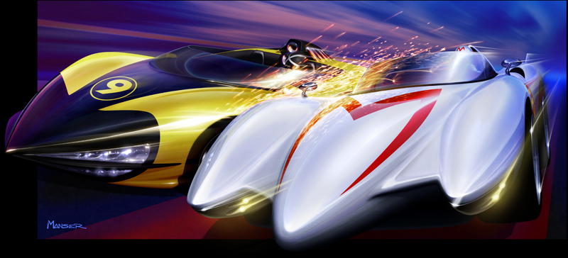 Speed Racer Style Guide Artwork