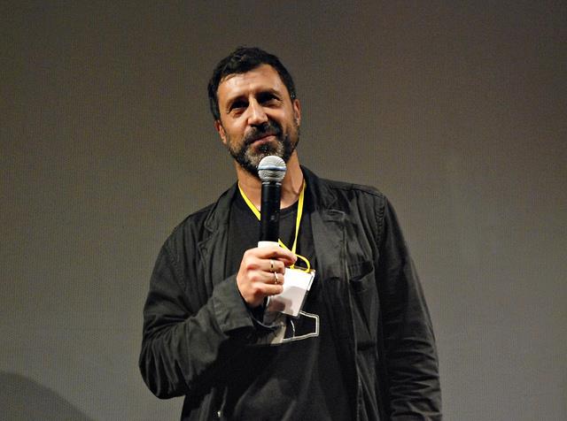 Davide Manuli at the MILANO FILM FESTIVAL 2012, for the Italian Premiere of LA LEGGENDA DI KASPAR HAUSER.