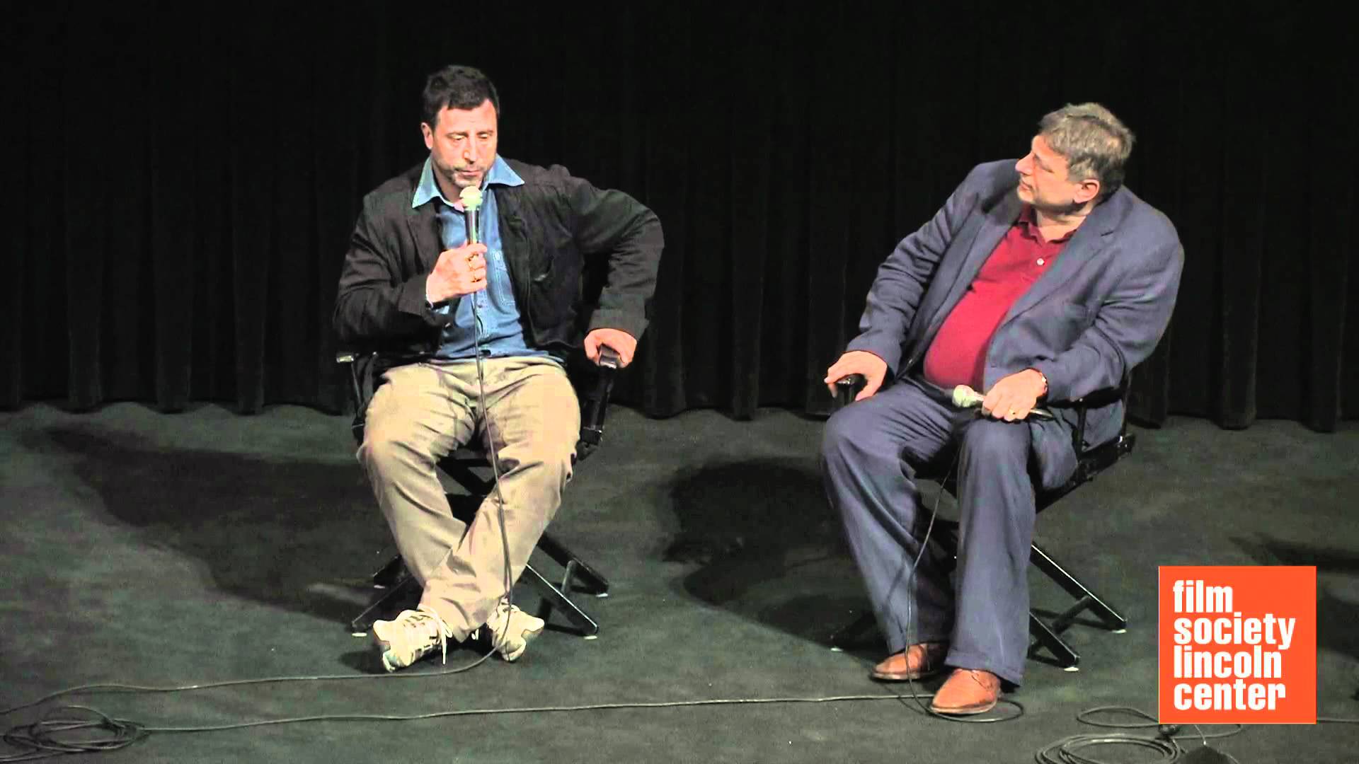 Davide Manuli at the FILM SOCIETY LINCOLN CENTER, for the New York premiere of THE LEGEND OF KASPAR HAUSER