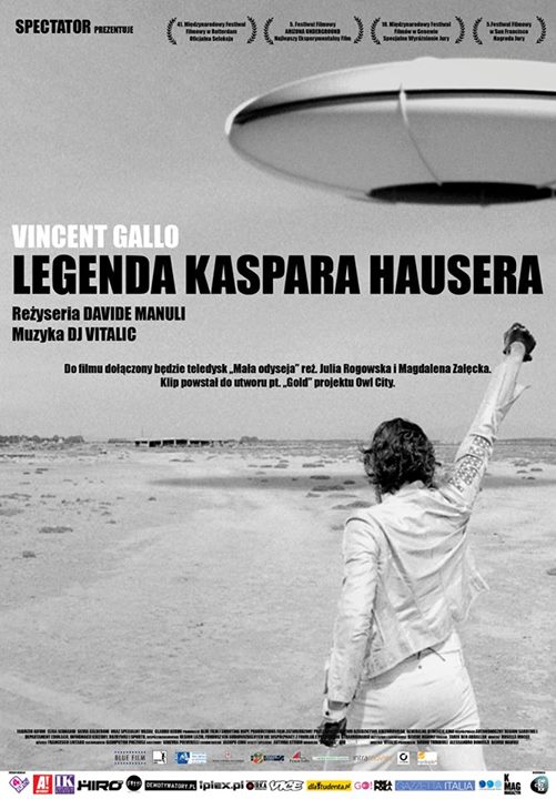 Polish poster of LEGENDA KASPARA HAUSERA, distribution SPECTATOR Poland