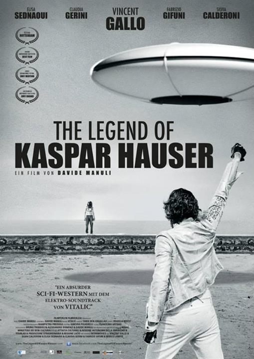 German poster of THE LEGEND OF KASPAR HAUSER, distribution FILMPERLEN