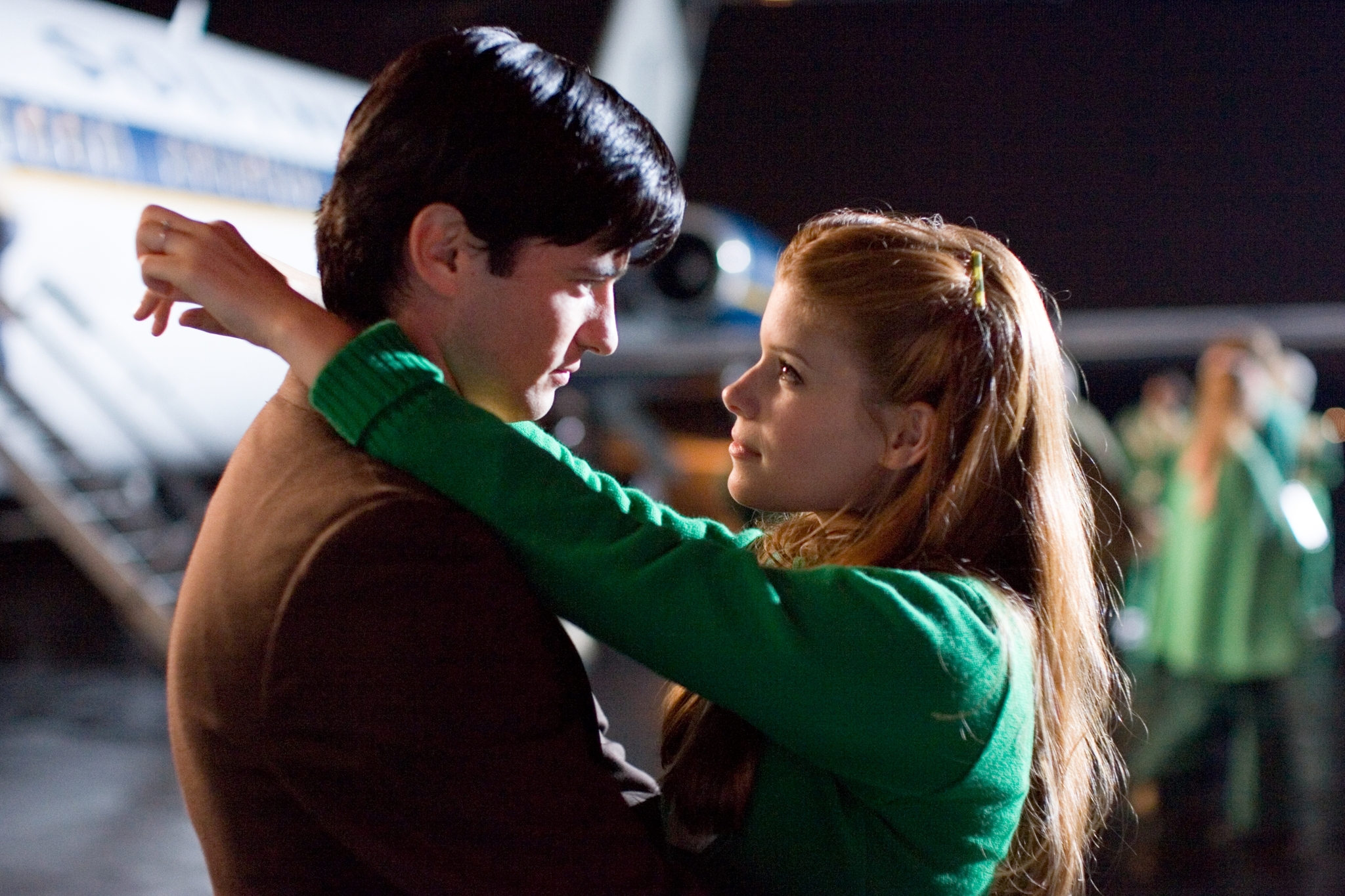 Still of Kate Mara and Wes Brown in We Are Marshall (2006)