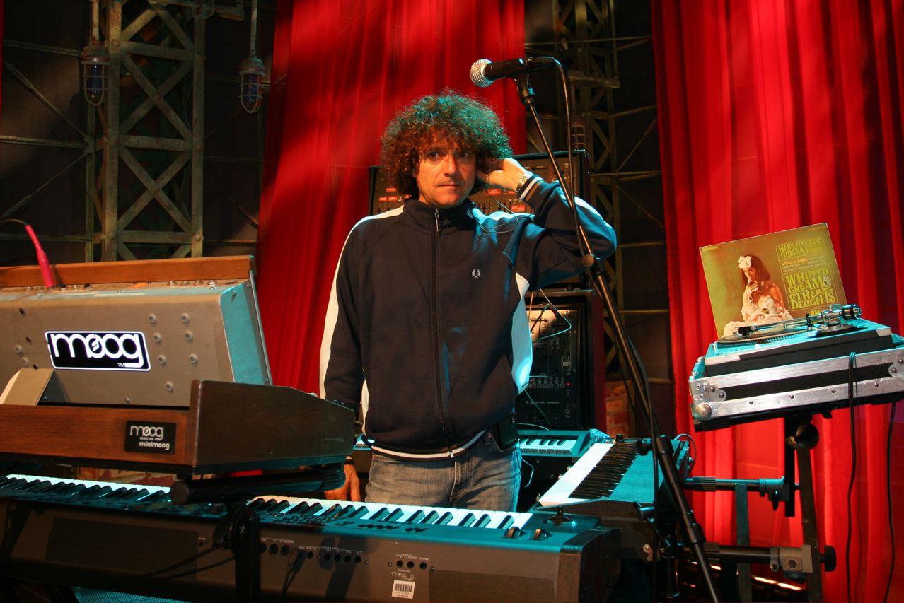 Anthony Marinelli performs live with Herb Alpert and Ozomatli on the Tonight Show with Jay Leno to promote the release of Whipped Cream and Other Delights - ReWhipped.