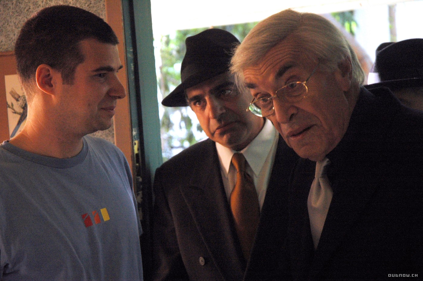 Joe Marinelli with Martin Landau, being directed by Peter Luisi in Love Made Easy