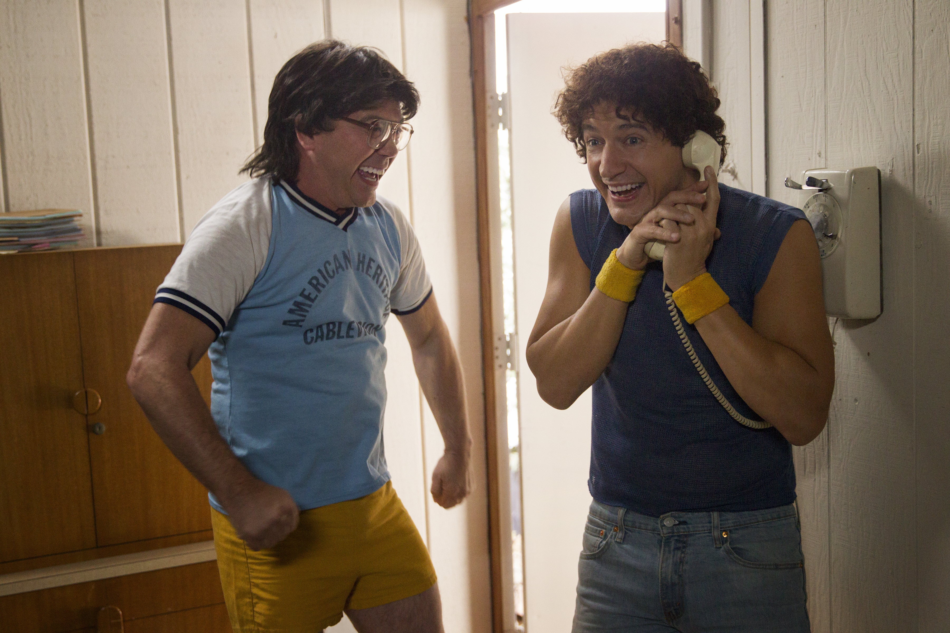 Still of Joe Lo Truglio and Ken Marino in Wet Hot American Summer: First Day of Camp (2015)