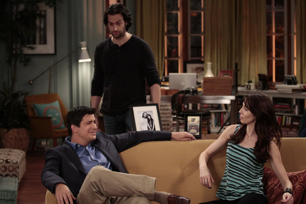 Still of Chris D'Elia, Ken Marino and Whitney Cummings in Whitney (2011)