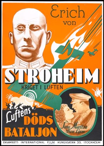 Erich von Stroheim, Ben Lyon and Sari Maritza in Crimson Romance (1934)