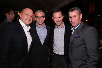 Dan Jinks, Larry Mark, Adam Shankman and Jess Cagle