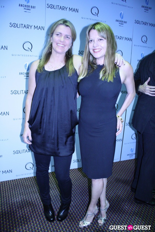 Heidi Jo Markel and Carol Tatham Smith at the New York Solitary Man premiere. May 12, 2010
