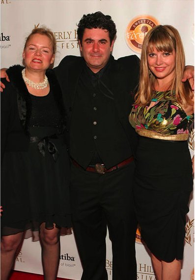 Eve Pomerance, Jonathan Mossek, Heidi Jo Markel at the World Premier of 