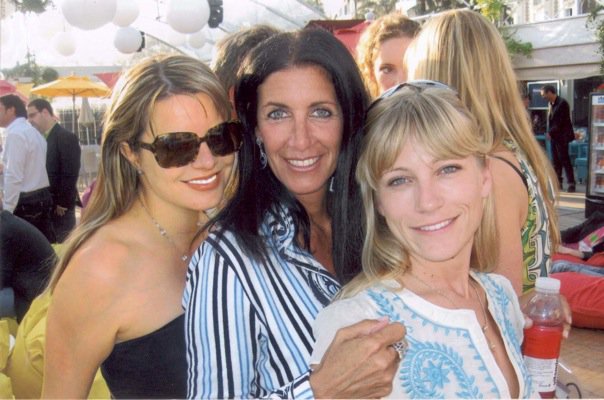 Heidi Jo Markel and Kathy Winterstern at the Paris Hilton Soiree. Cannes Film Festival May 27, 2009
