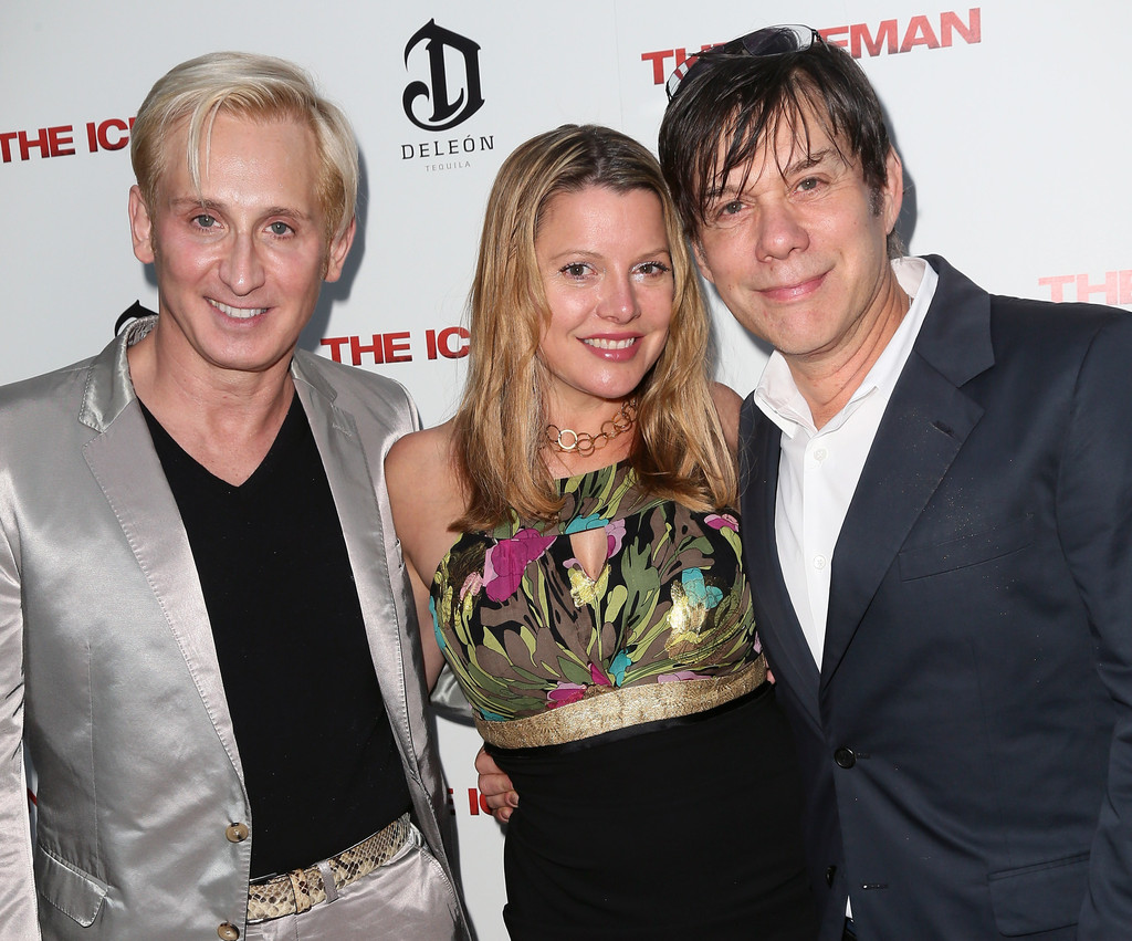 Designer David Meister and producers Heidi Jo Markel and Alan Siegel attend the Los Angeles special screening of Millennium Entertainment's 