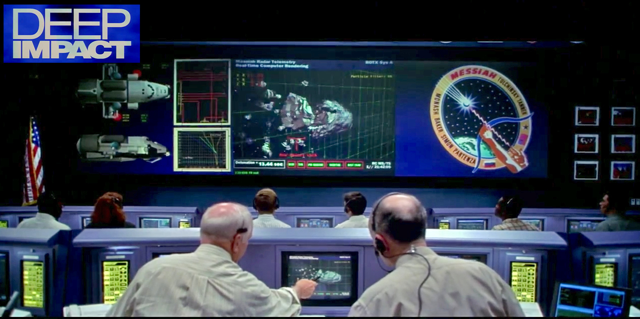 Mission Control set from Deep Impact.