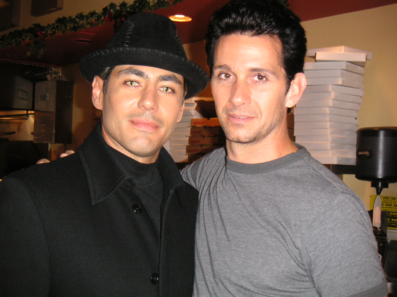 Pizza With Bullets Danny Nucci & Ronnie Marmo Character: Freddie 'The Cat' Pagano & Johnny Casanova