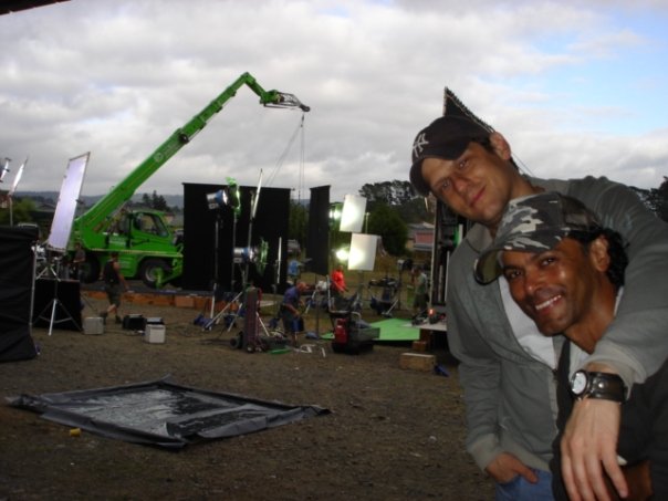 Horacio Marquínez, Cinematographer Eric Bross, Director New Zealand