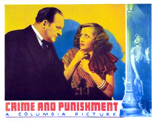 Edward Arnold and Marian Marsh in Crime and Punishment (1935)