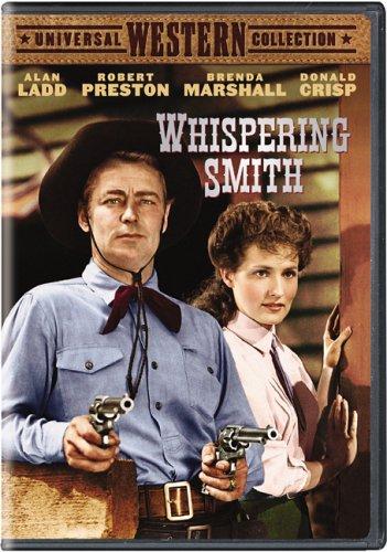 Alan Ladd and Brenda Marshall in Whispering Smith (1948)