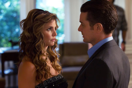 Still of Charisma Carpenter and James Marsters in Supernatural (2005)