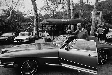 Dick Martin with his 1973 Stutz Baercat