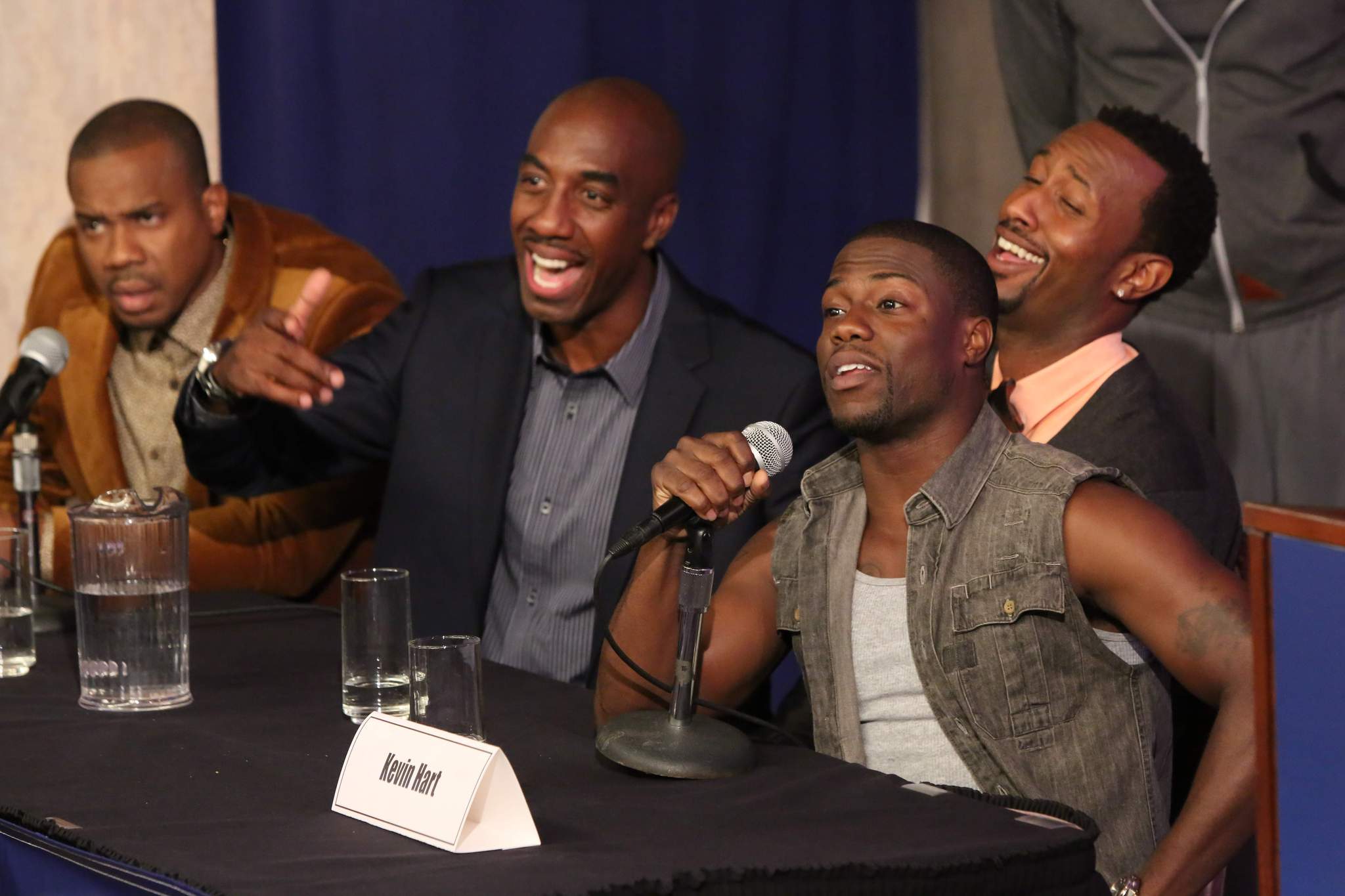 Still of Kevin Hart, Duane Martin and J.B. Smoove in Real Husbands of Hollywood (2013)
