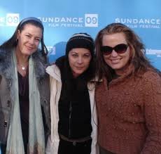 Stacey Martino, Camilla Sanes, and Tasha Oldham at Sundance