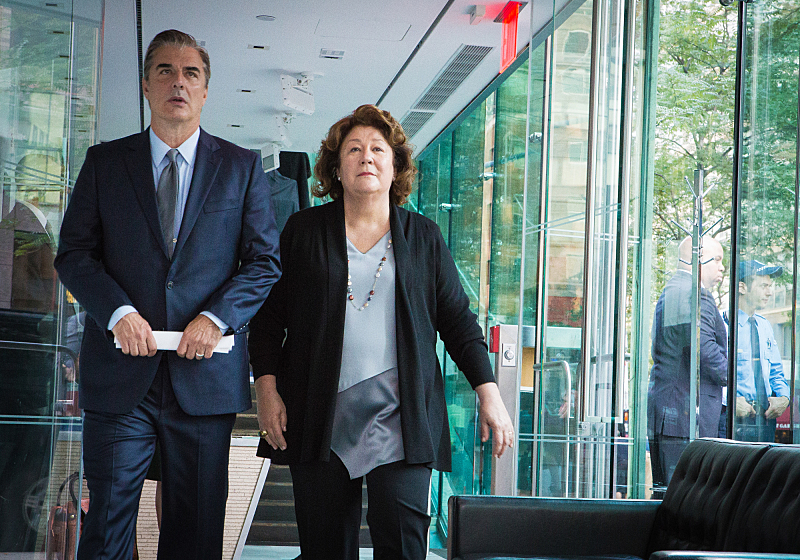 Still of Margo Martindale and Chris Noth in The Good Wife (2009)