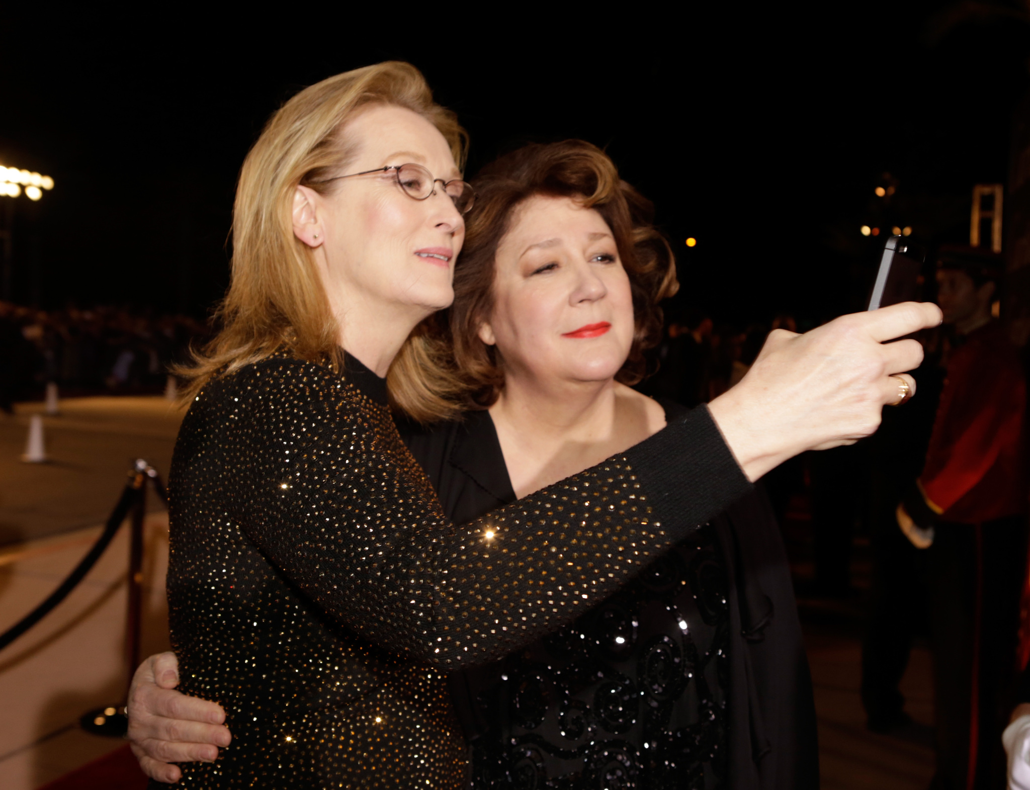 Meryl Streep and Margo Martindale