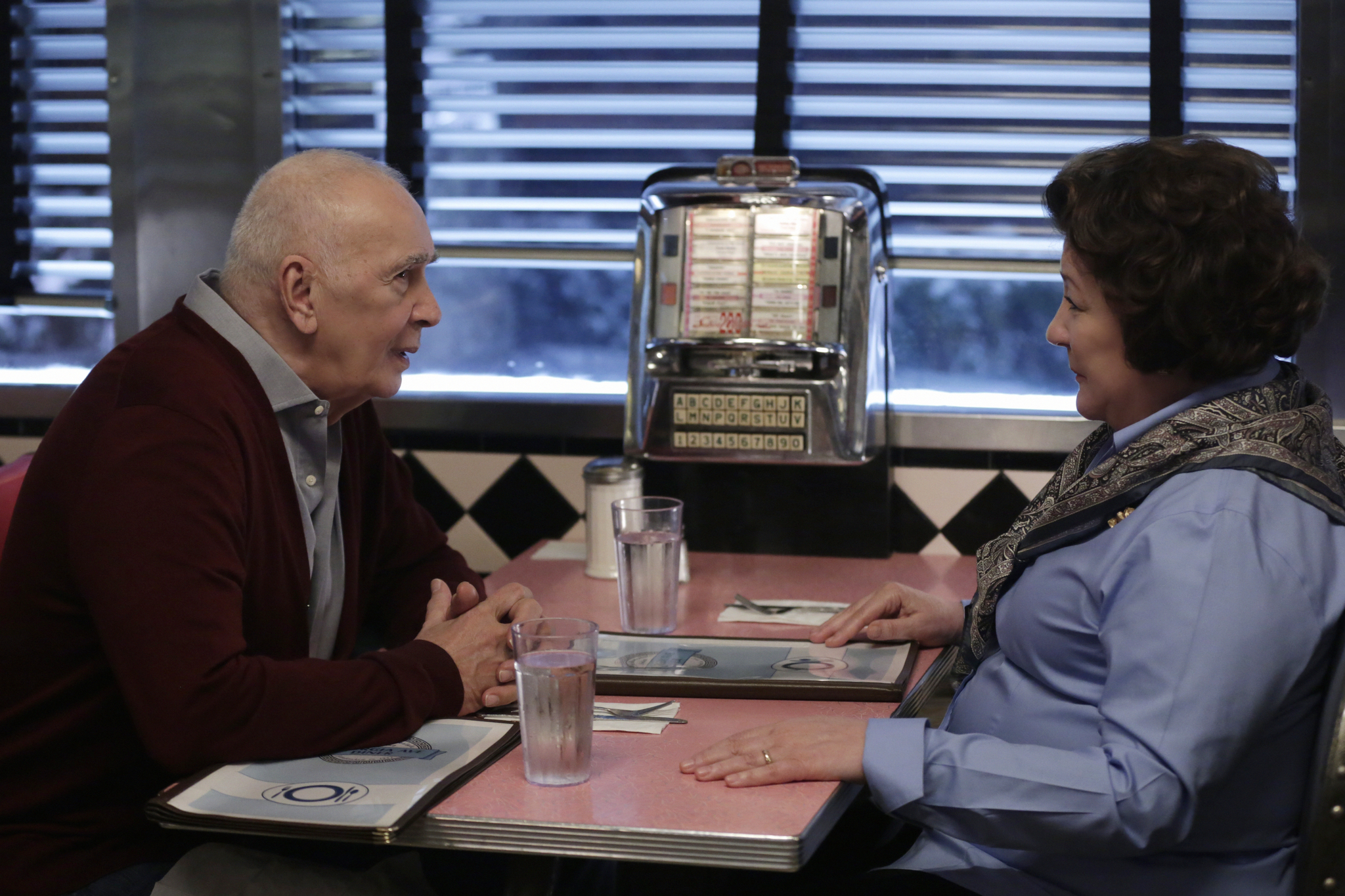 Still of Frank Langella and Margo Martindale in The Americans (2013)