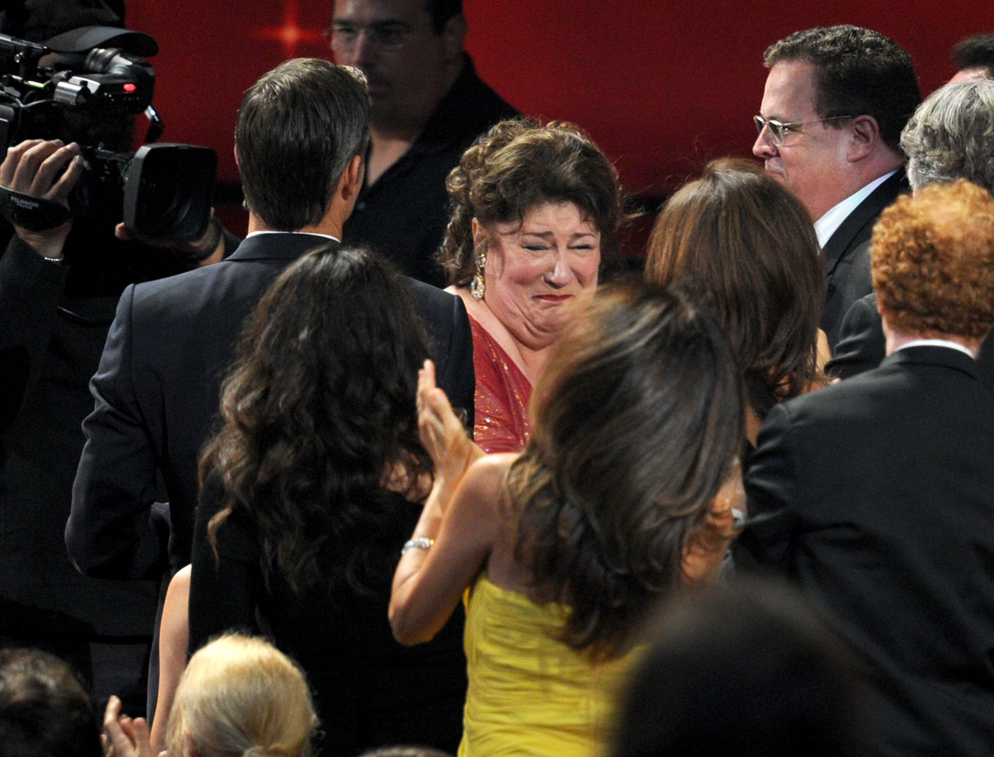 Margo Martindale and Timothy Olyphant