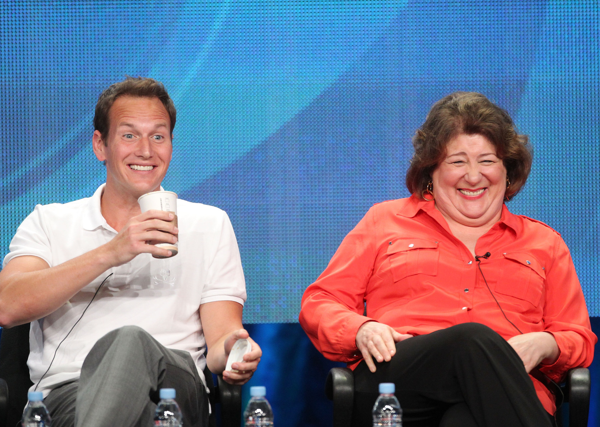 Margo Martindale and Patrick Wilson