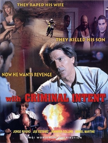 With Criminal Intent Poster