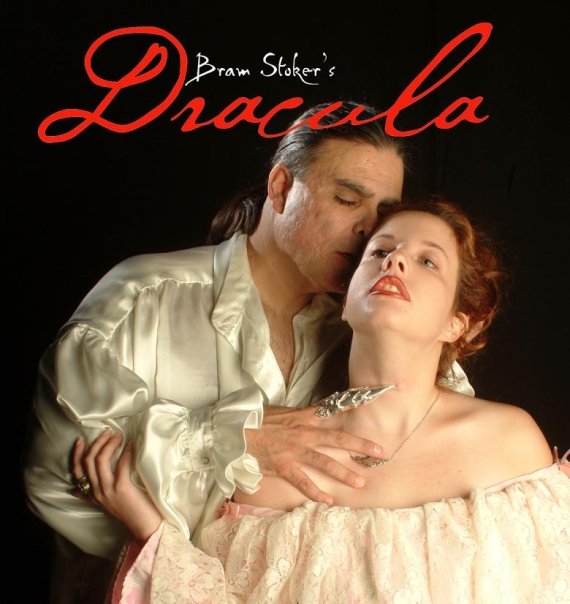 Dracula Poster, 2004, in Memphis. Playing Dracula in a Theater Memphis stage production.