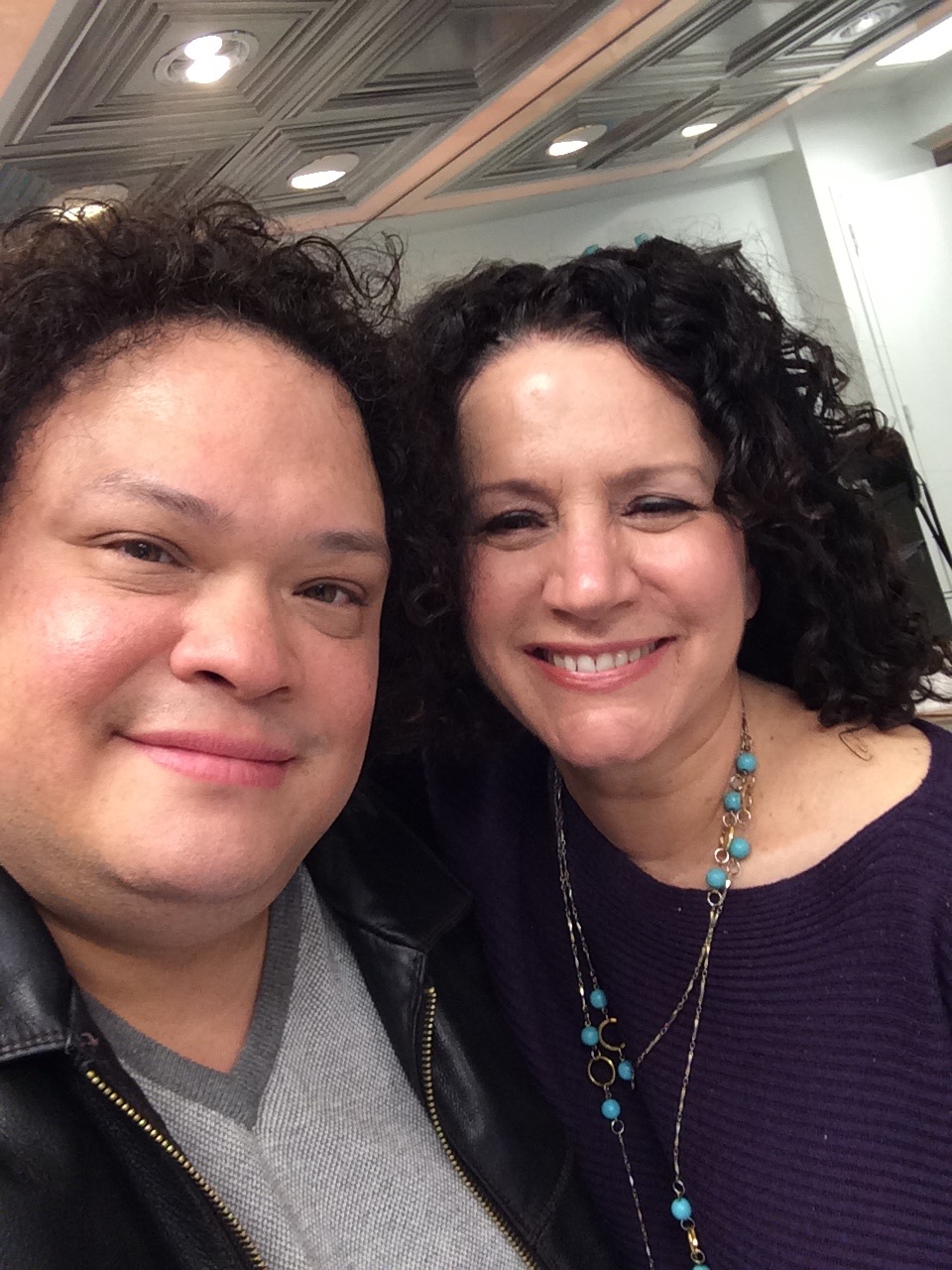 Susie Essman and I from the set of 