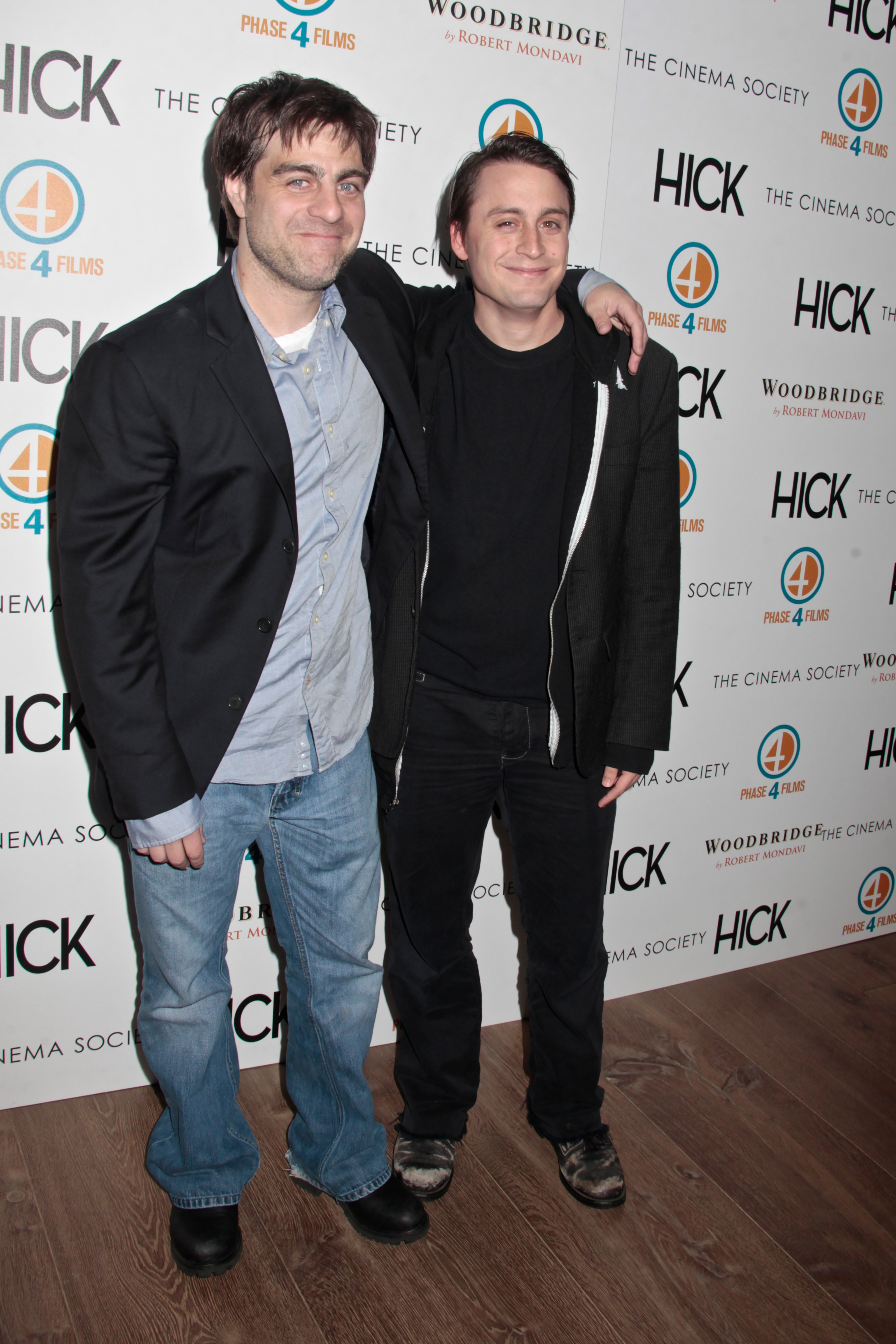 Derick Martini and Kieran Culkin Hick Premiere
