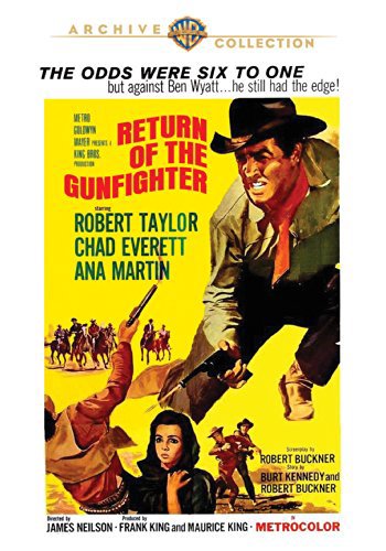 Robert Taylor and Ana Martín in Return of the Gunfighter (1967)