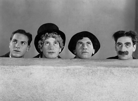 Groucho Marx, Harpo Marx, Chico Marx, Zeppo Marx, Paramount Photo, circa 1930, **I.V.