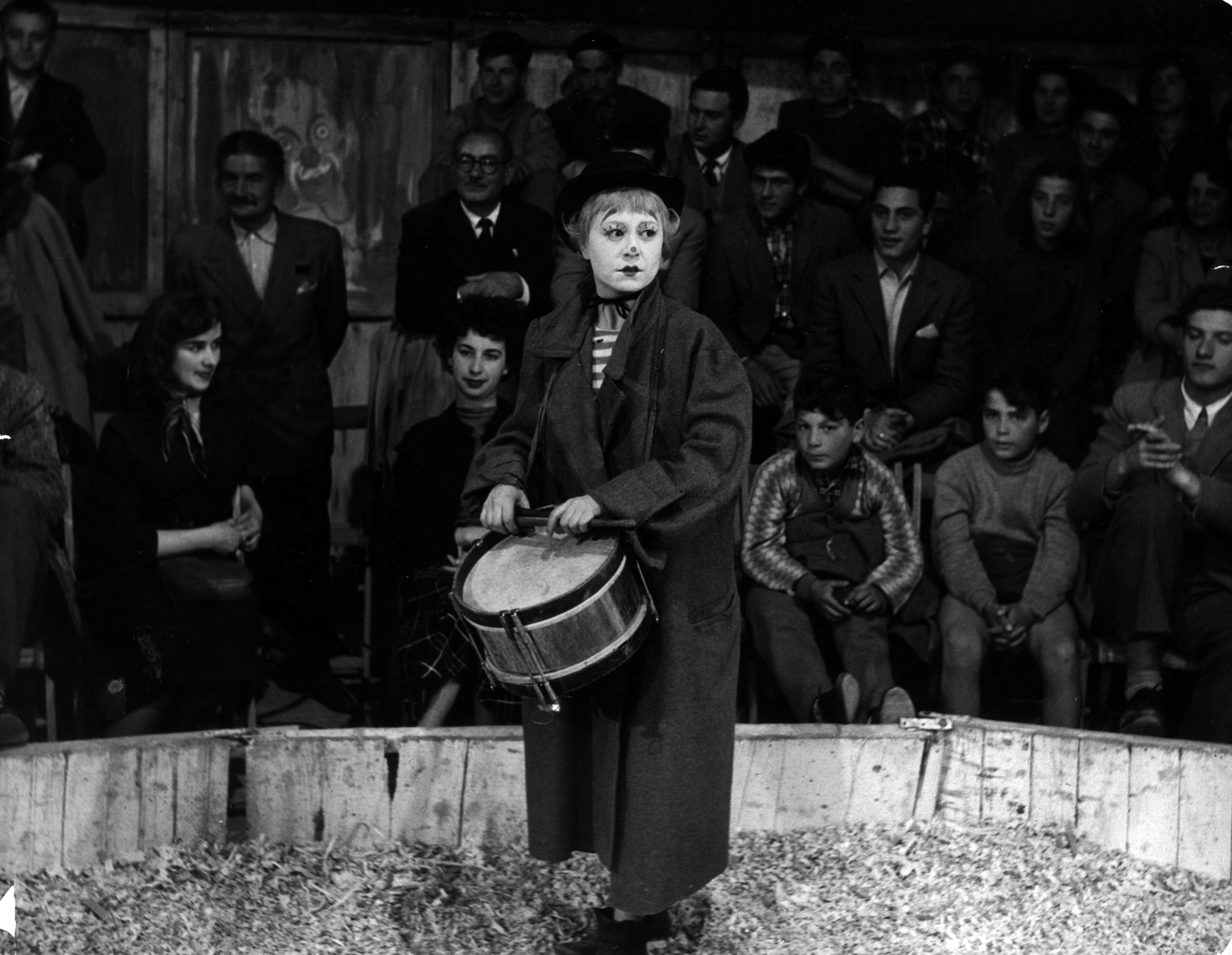 Still of Giulietta Masina in La Strada (1954)