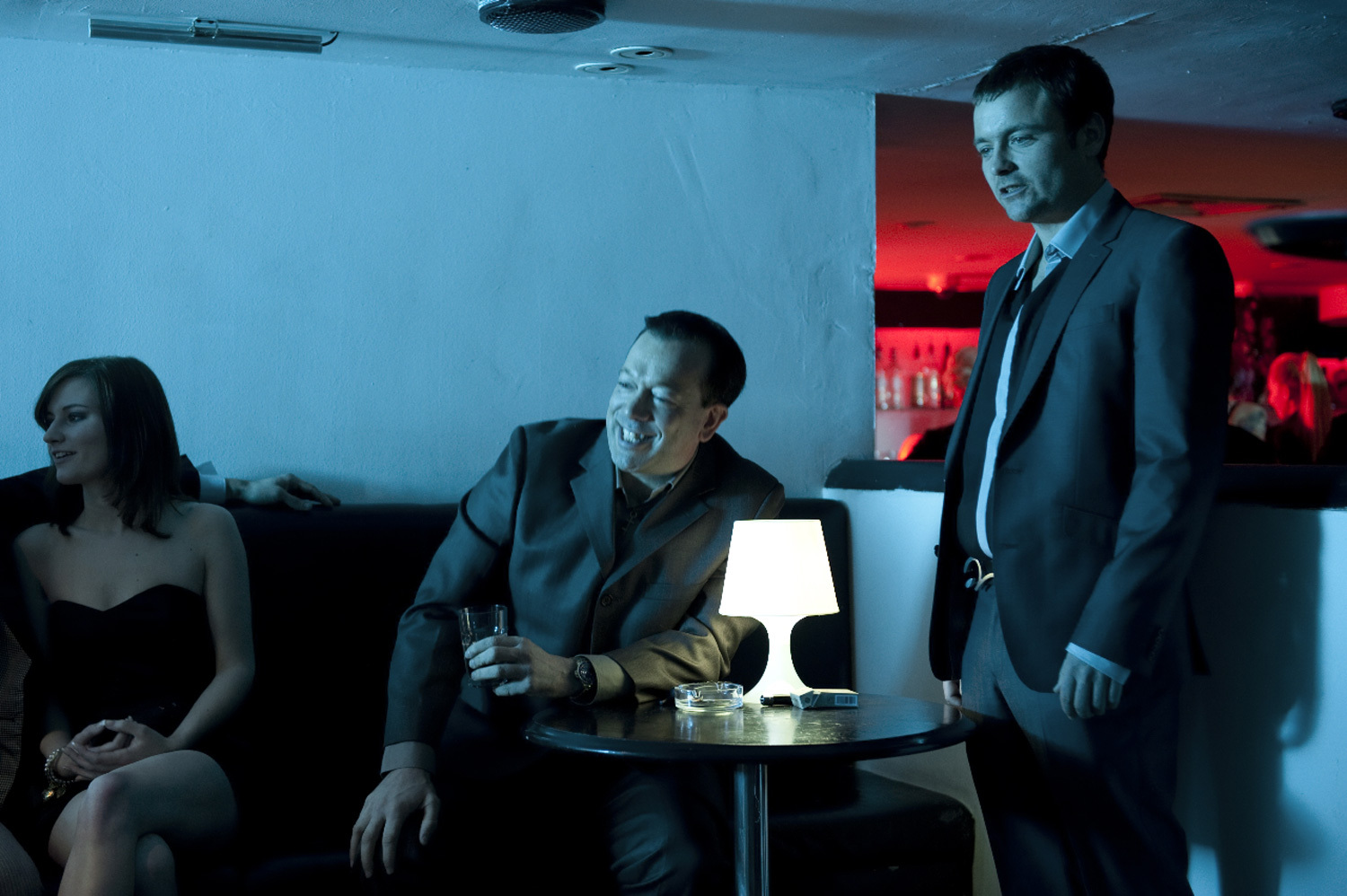 Still of Neil Maskell and Terry Stone in Bonded by Blood (2010)