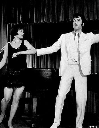 Elvis Presley and Marlyn Mason in 