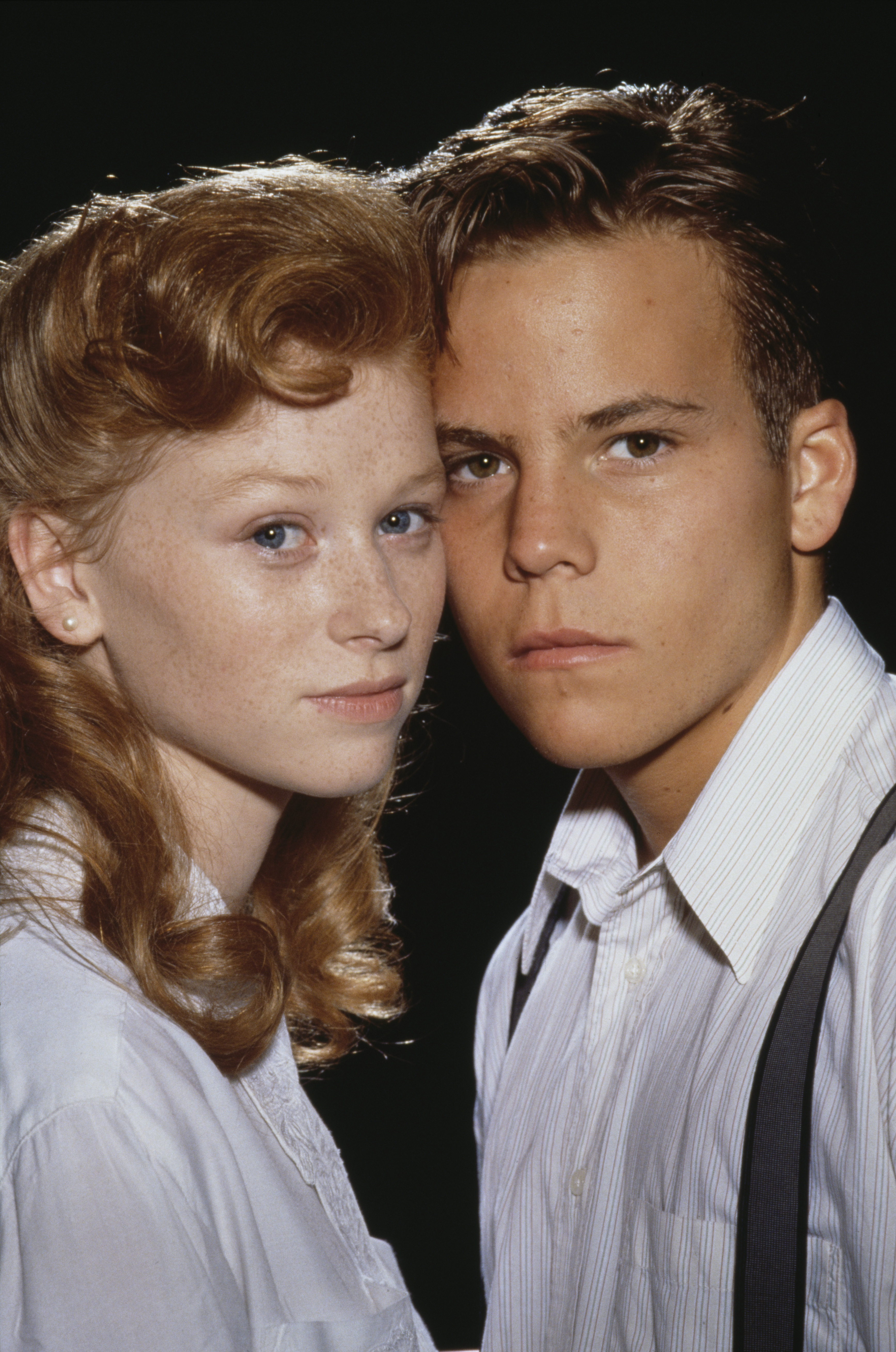 Still of Stephen Dorff and Fay Masterson in The Power of One (1992)