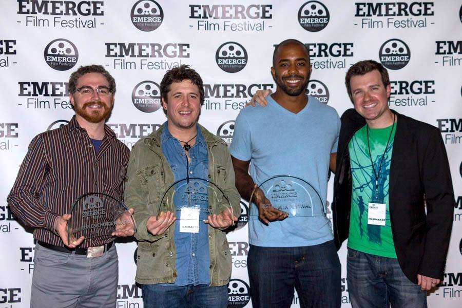 Award Ceremony at Emerge Film Fest.