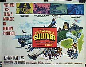 Kerwin Mathews in The 3 Worlds of Gulliver (1960)