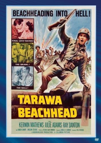 Julie Adams and Kerwin Mathews in Tarawa Beachhead (1958)